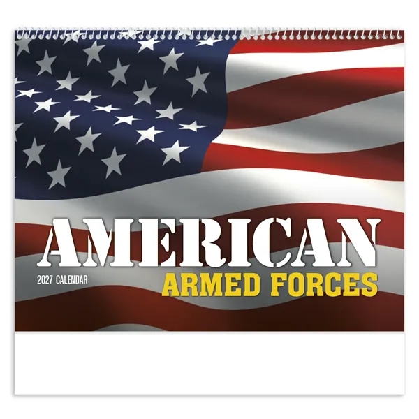 Good Value™ American Armed Forces - Spiral Calendar