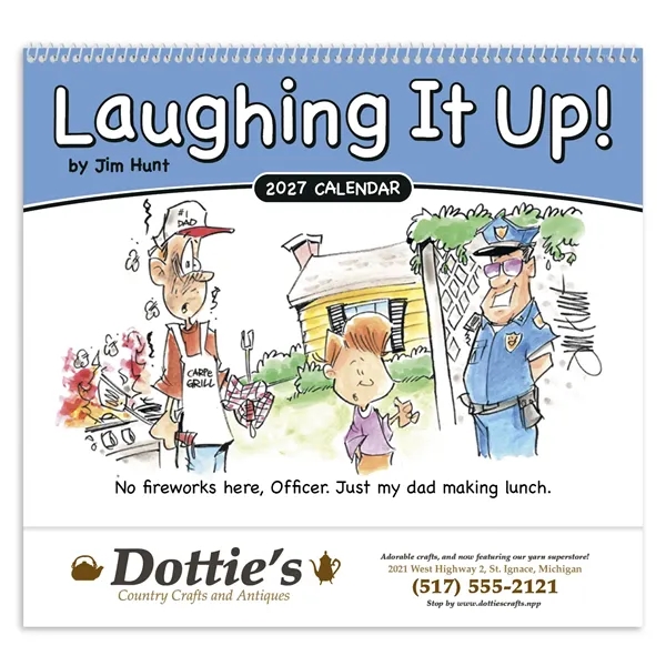 Good Value™ Laughing It Up! - Spiral Calendar