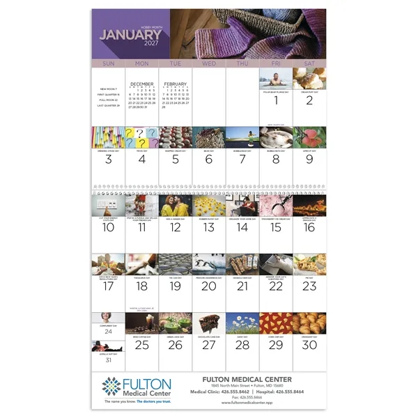Good Value™ National Day - Spiral Calendar