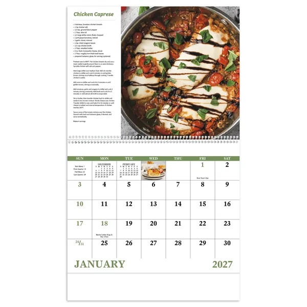 Good Value™ Delicious Dining - Spiral Calendar