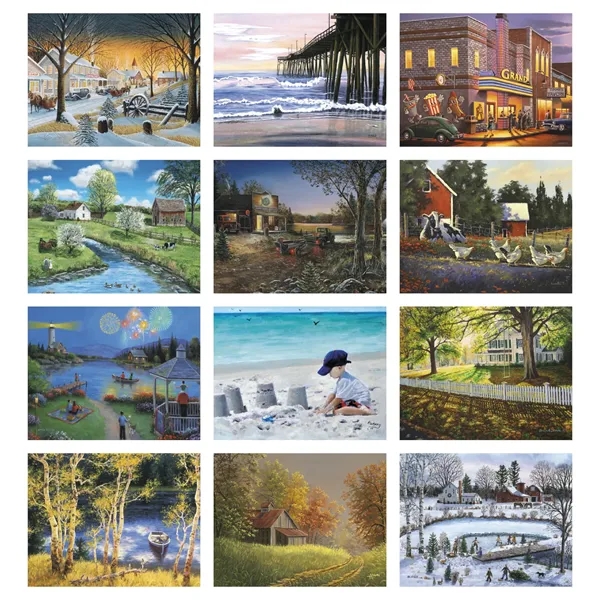 Good Value™ Scenic Memories - Spiral Calendar