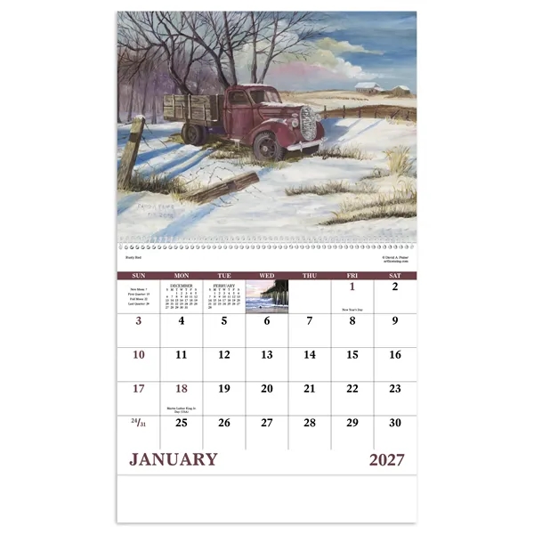 Good Value™ Scenic Memories - Spiral Calendar