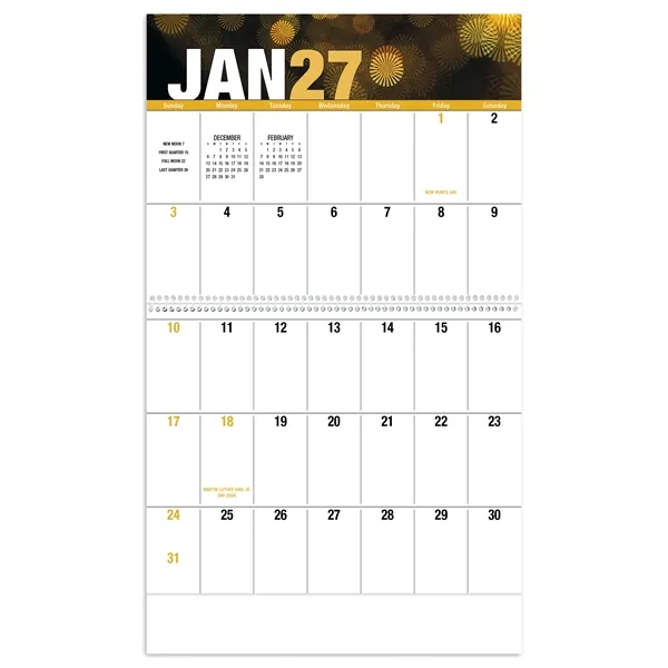 Good Value™ Seasonal Expressions Big Block Calendar