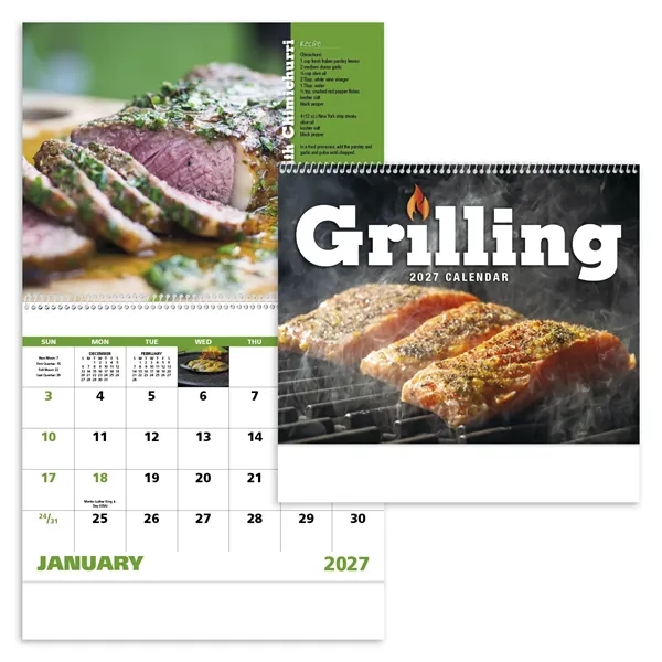 Good Value™ Grilling - Spiral Calendar