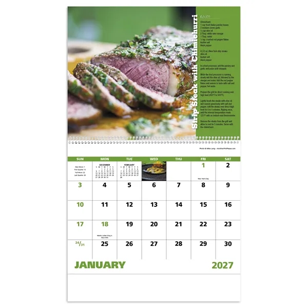 Good Value™ Grilling - Spiral Calendar