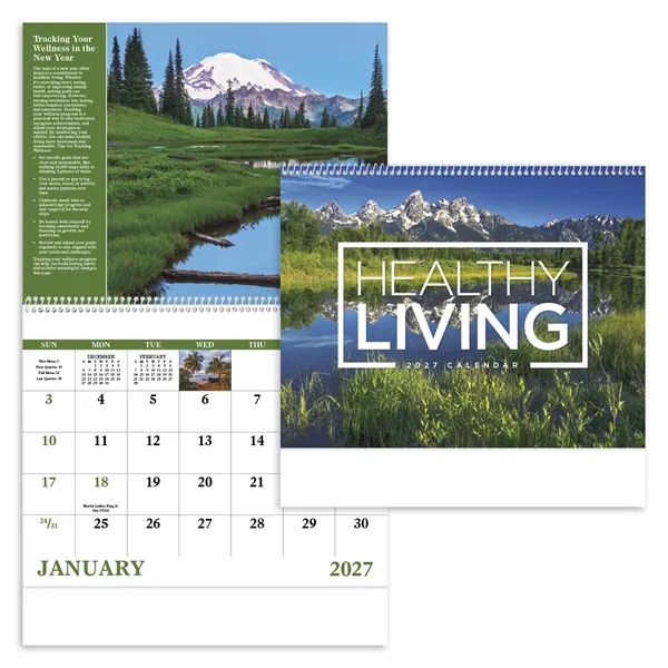 Good Value™ Healthy Living - Spiral Calendar