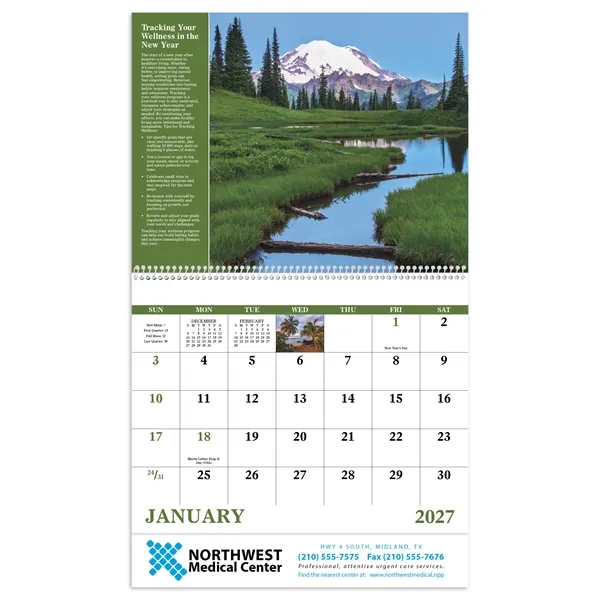 Good Value™ Healthy Living - Spiral Calendar