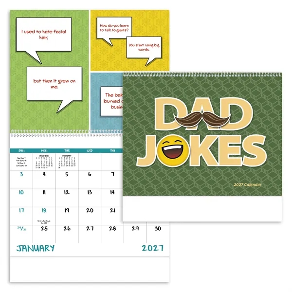 Good Value™ Dad Jokes - Spiral Calendar
