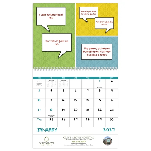 Good Value™ Dad Jokes - Spiral Calendar