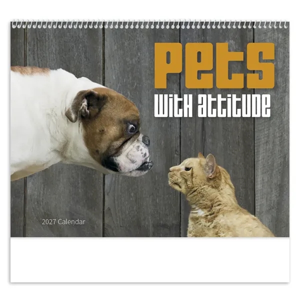 Good Value™ Pets with Attitude - Spiral Calendar
