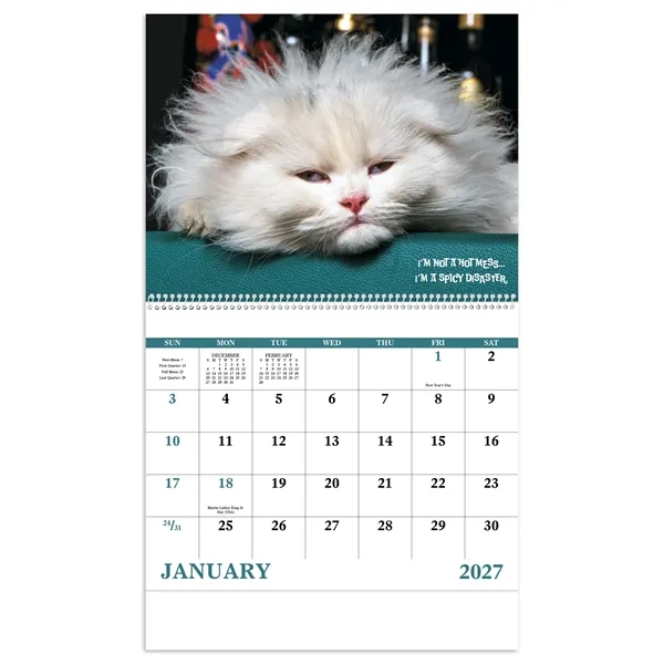 Good Value™ Pets with Attitude - Spiral Calendar
