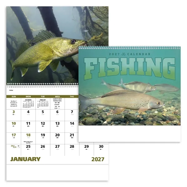 Good Value™ Fishing - Spiral Calendar