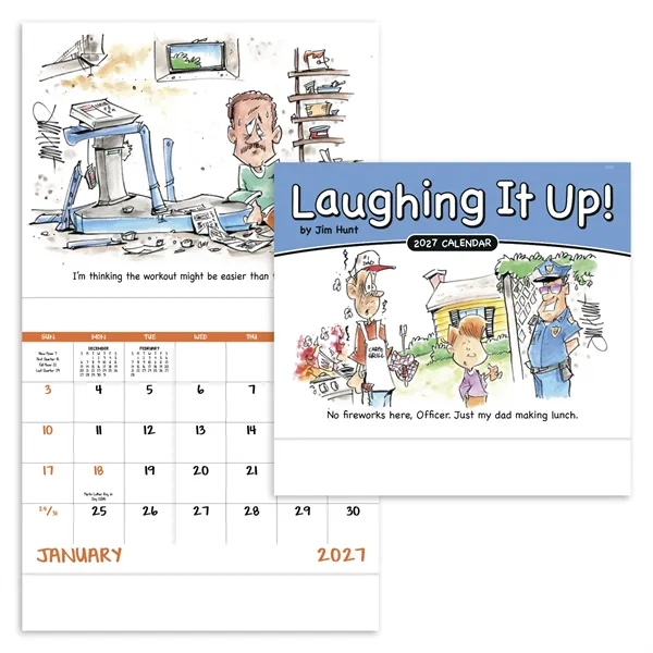 Good Value™ Laughing It Up - Stapled Calendar
