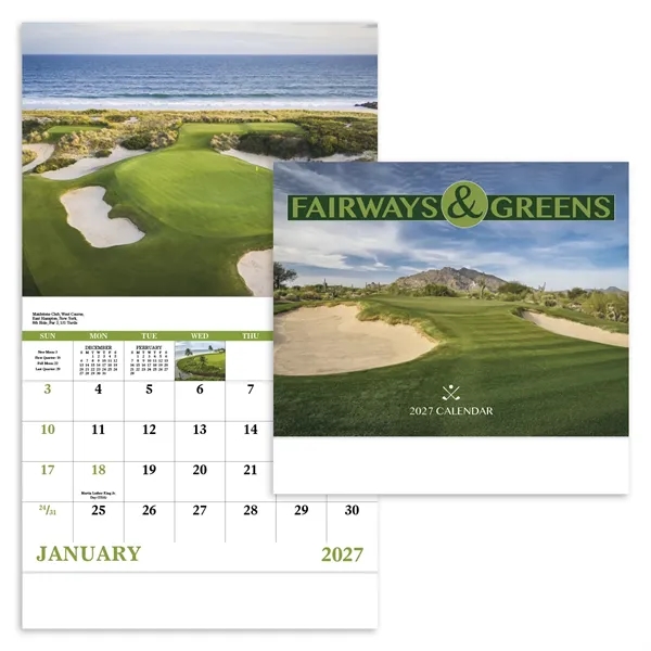 Good Value™ Fairways & Greens - Stapled Calendar