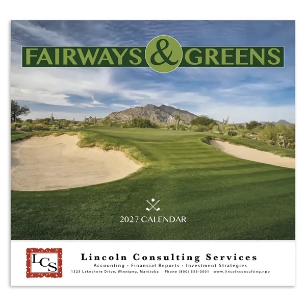 Good Value™ Fairways & Greens - Stapled Calendar