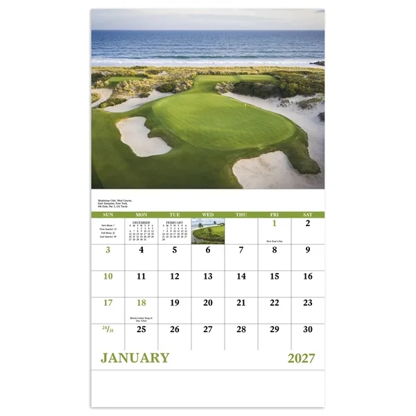 Good Value™ Fairways & Greens - Stapled Calendar