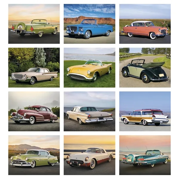 Good Value™ Classic Autos - Stapled Calendar