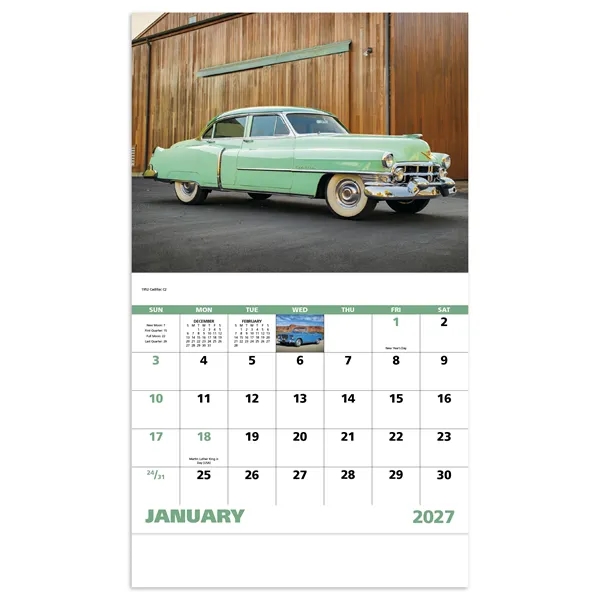 Good Value™ Classic Autos - Stapled Calendar
