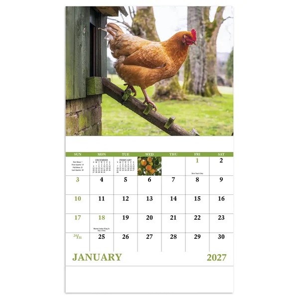 Good Value™ Agriculture - Stapled Calendar