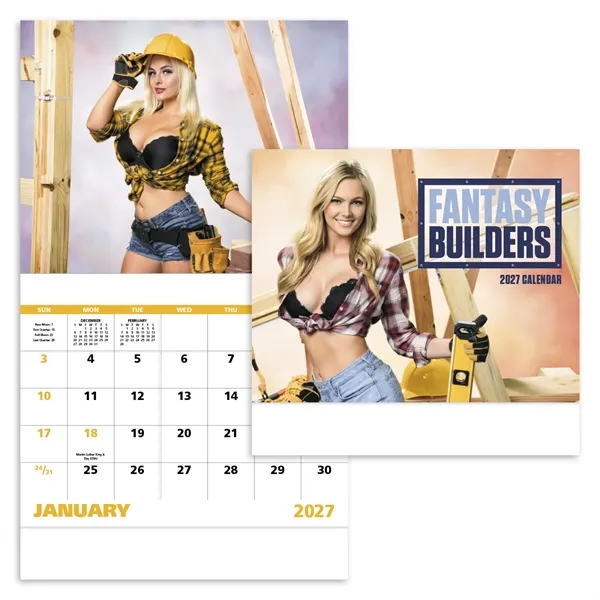Good Value™ Fantasy Builders - Stapled Calendar