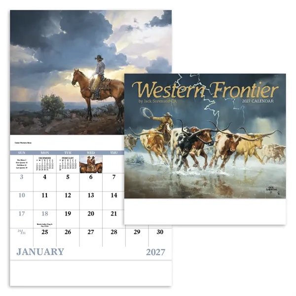 Good Value™ Western Frontier - Stapled Calendar