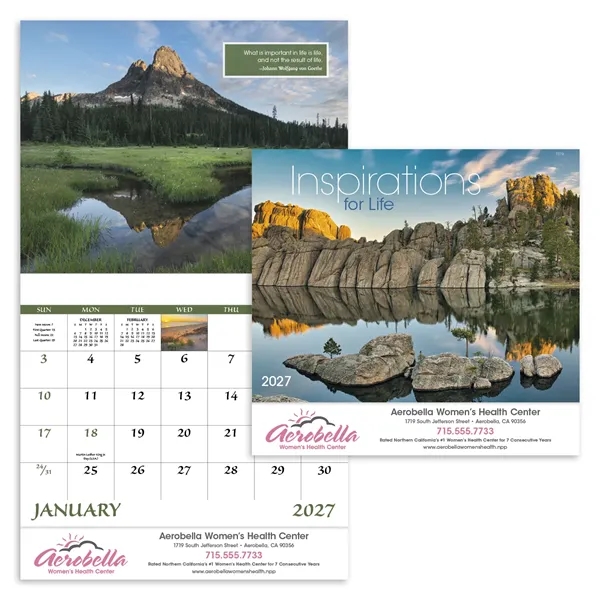 Good Value™ Inspirations for Life - Stapled Calendar