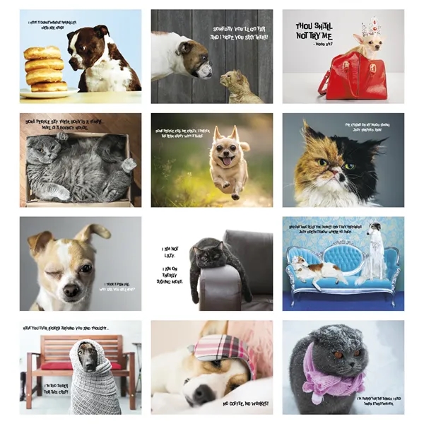 Good Value™ Pets with Attitude - Stapled Calendar