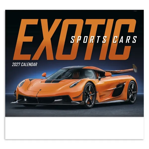 Good Value™ Exotic Sports Cars - Stapled Calendar