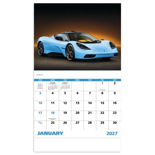 Good Value™ Exotic Sports Cars - Stapled Calendar
