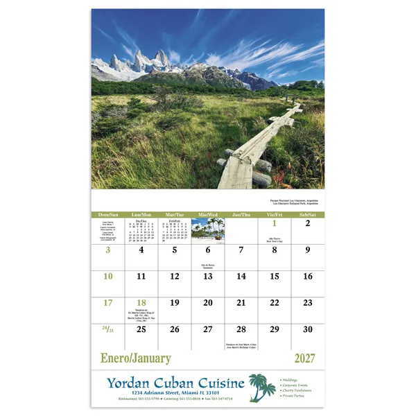 Good Value™ Latinoamerica en Paisajes - Stapled Calendar
