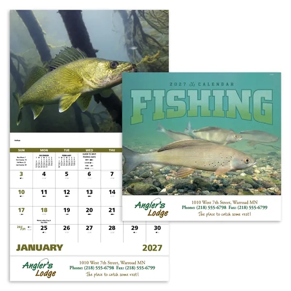 Good Value™ Fishing - Stapled Calendar