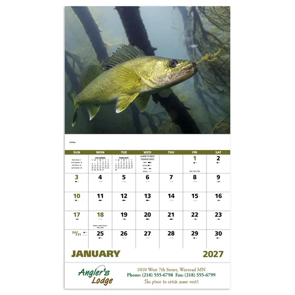 Good Value™ Fishing - Stapled Calendar