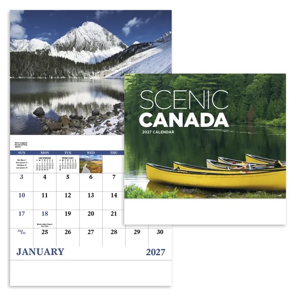 Good Value™ Scenic Canada - Stapled Calendar