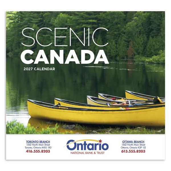 Good Value™ Scenic Canada - Stapled Calendar