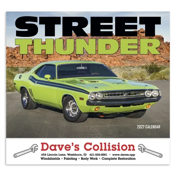 Products Street Thunder Appointment Calendar - Stapled