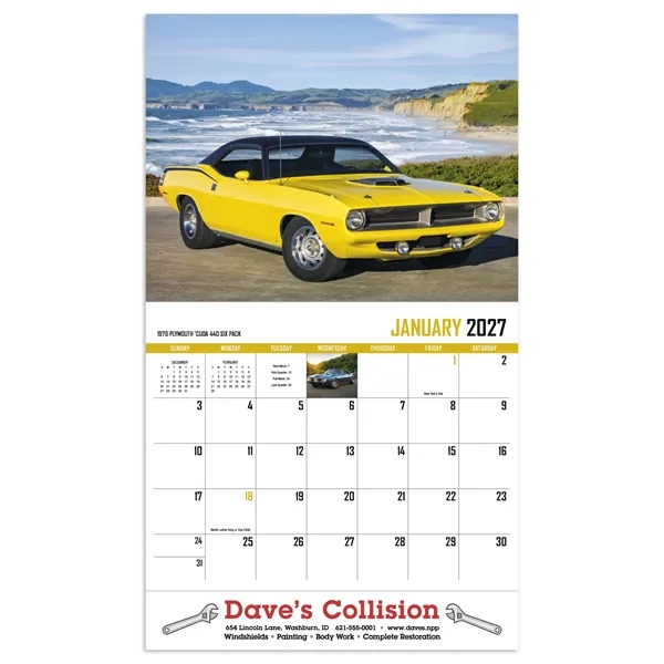 Products Street Thunder Appointment Calendar - Stapled