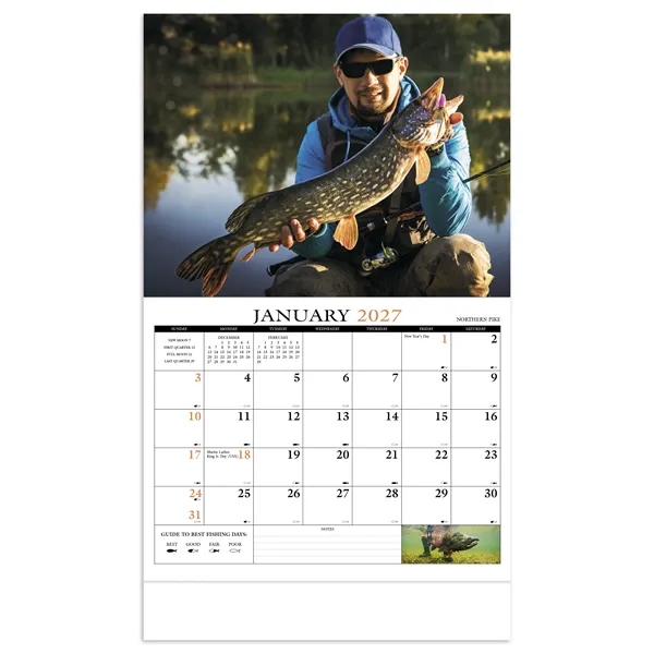Products Fishing Guide Appointment Calendar - Stapled