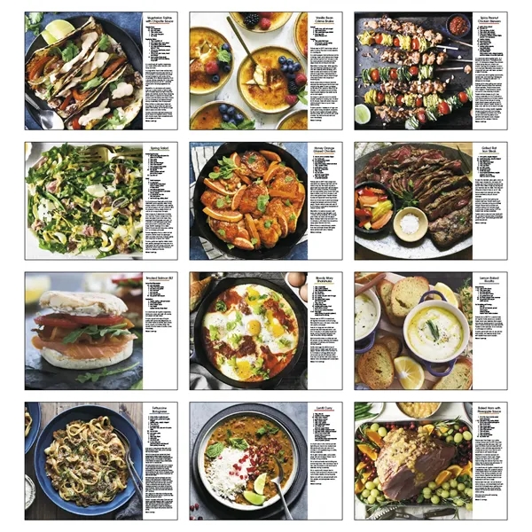 Products Cooking Appointment Calendar - Stapled
