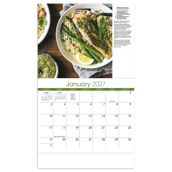 Products Cooking Appointment Calendar - Stapled