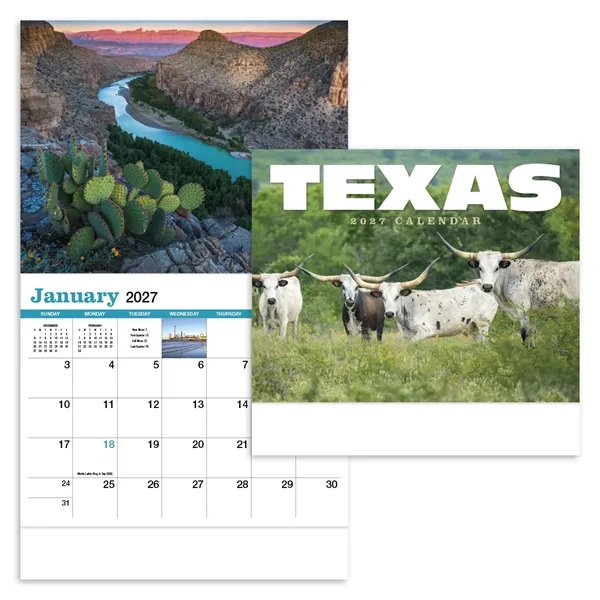 Products Texas Appointment Calendar - Stapled