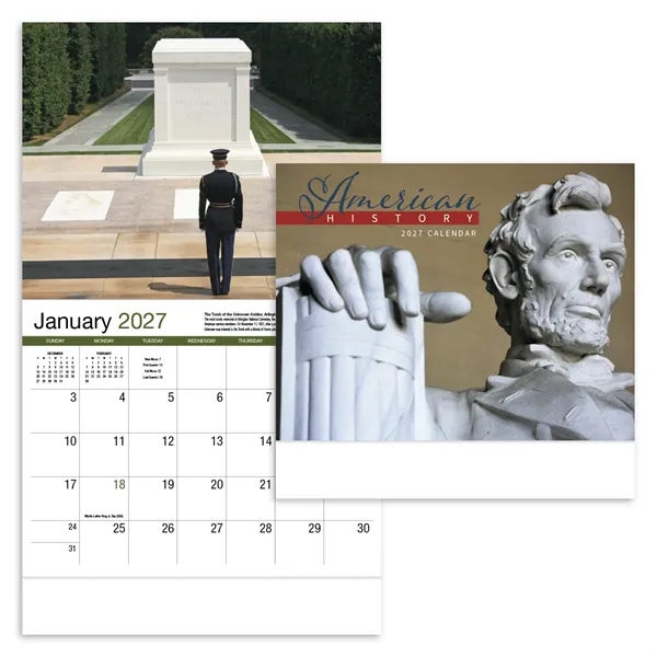 Products American History Appointment Calendar - Stapled