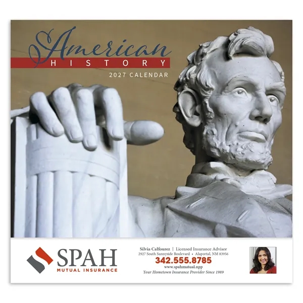Products American History Appointment Calendar - Stapled