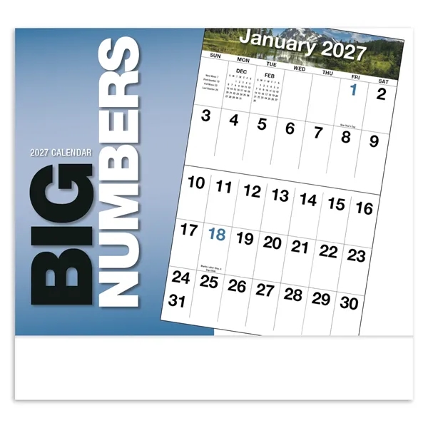 Products Big Numbers Appointment Calendar - Stapled