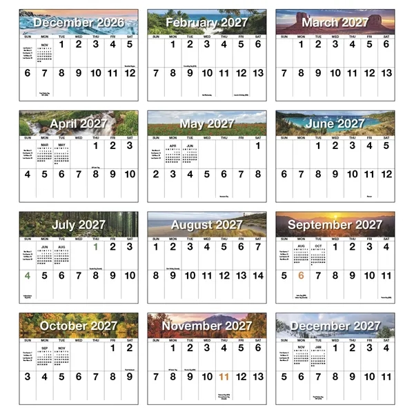 Products Big Numbers Appointment Calendar - Stapled