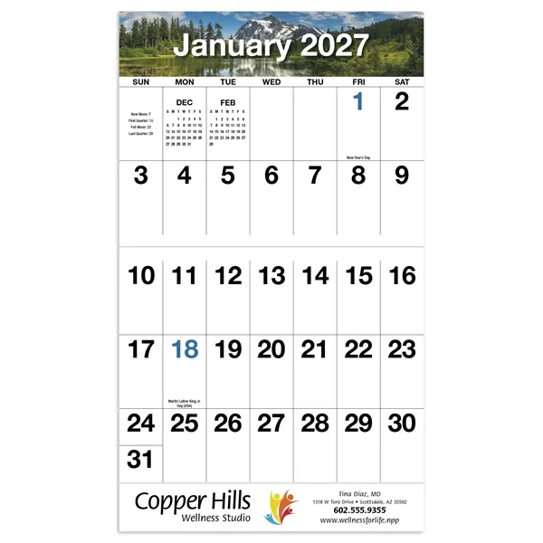 Products Big Numbers Appointment Calendar - Stapled