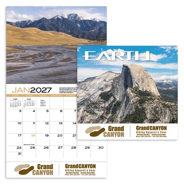 Products Earth Appointment Calendar - Stapled