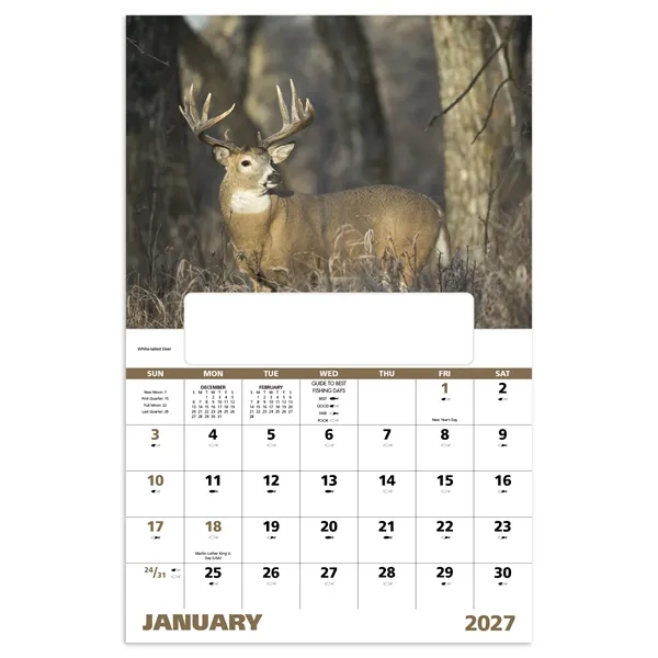 Good Value™ Wildlife Portraits - Window Calendar