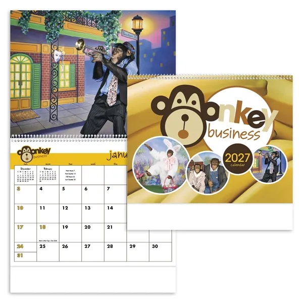 Triumph® Calendars Monkey Business Calendar