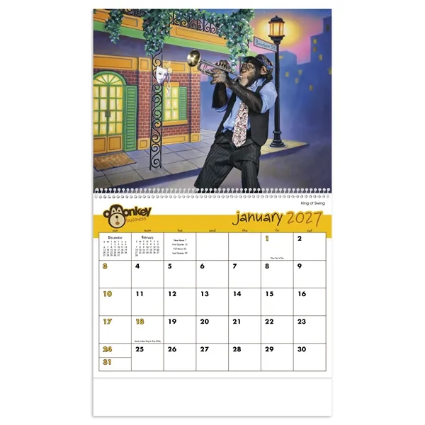Triumph® Calendars Monkey Business Calendar