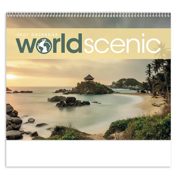 Triumph® Calendars World Scenic Calendar